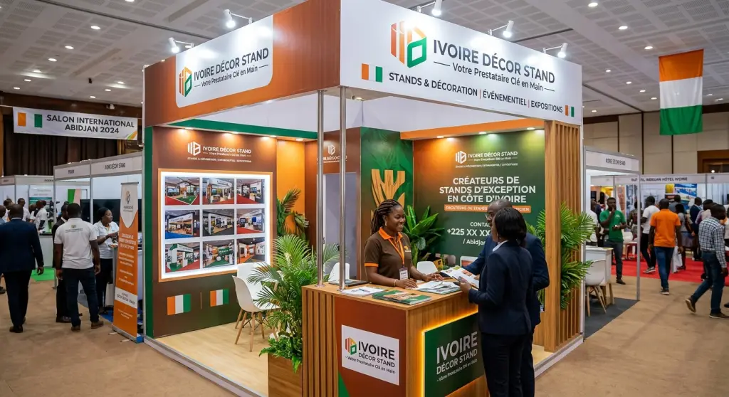 Stand decoration company in Côte d'Ivoire